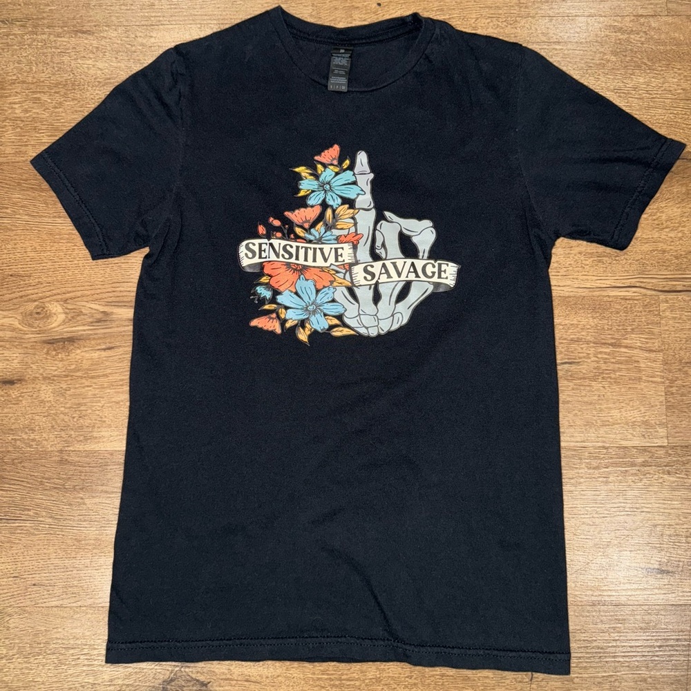 Gildan Softstyle Sensitive Savage T-shirt Size: Small